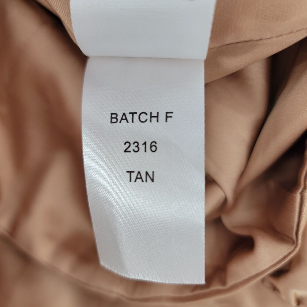 Oh Polly Womens 8 Tan Rouched Spaghetti Strap Underwire B Bra Bodycon Dress NWT - Picture 13 of 13